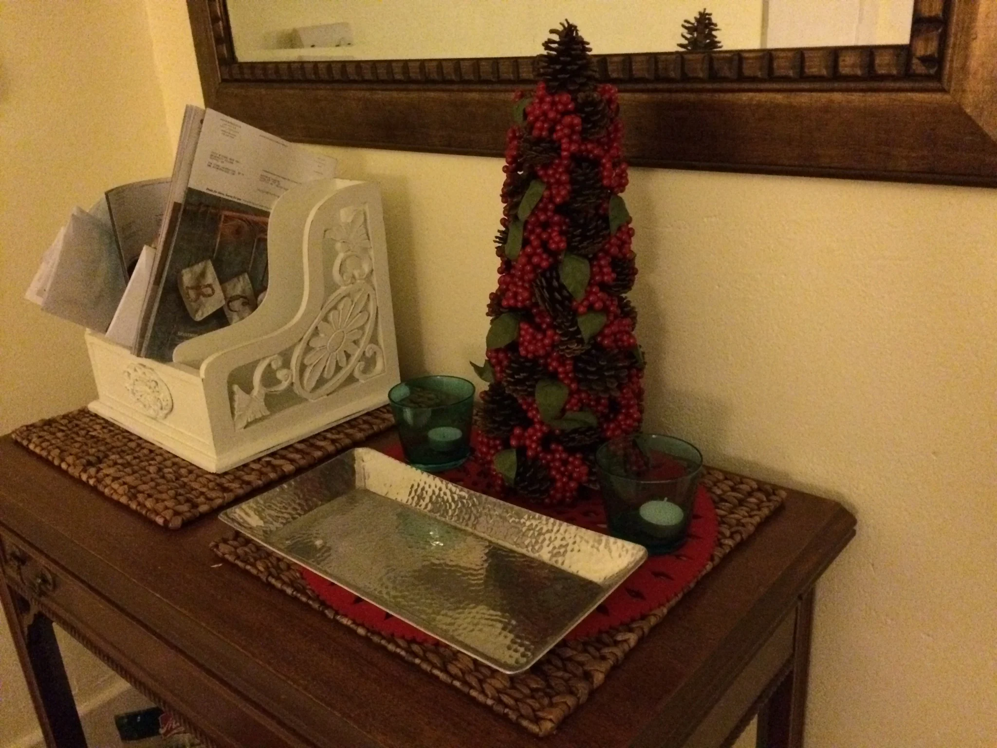 Entryway console table