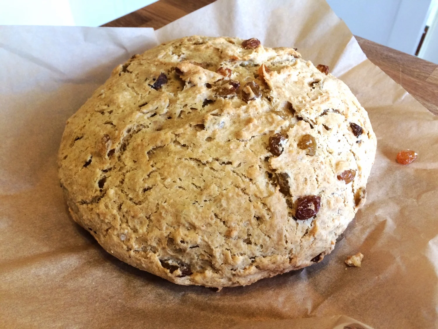 After baking