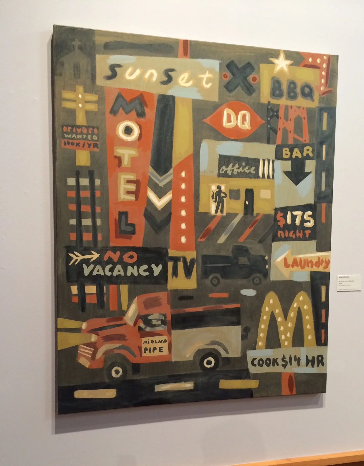 Midland after Midnight, Jon Flaming, from the show Creative Energy