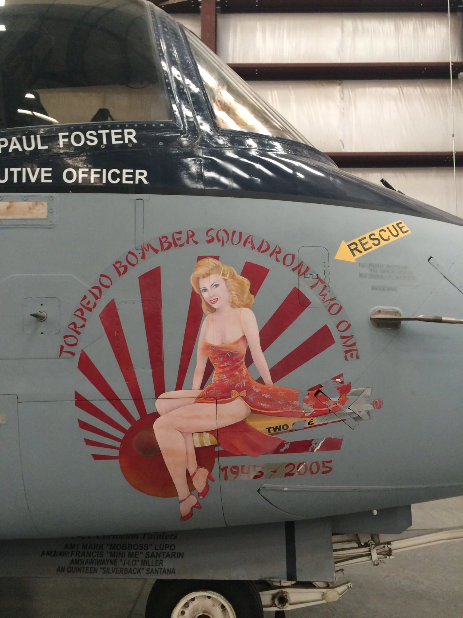 Gotta love WWII airplane art!