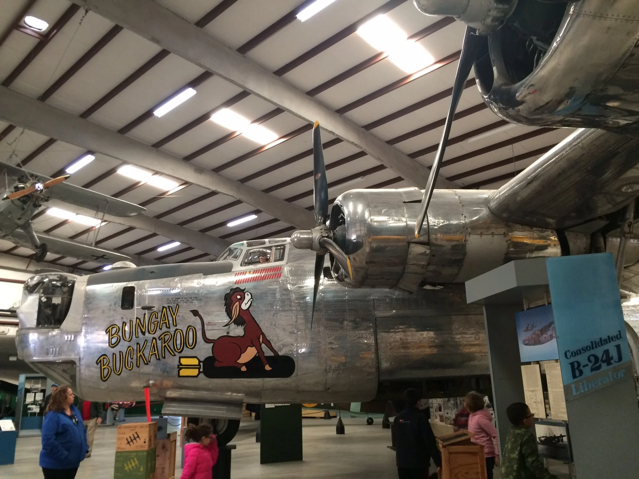 My grandad was a WWII mechanic on B-29s (like this one)