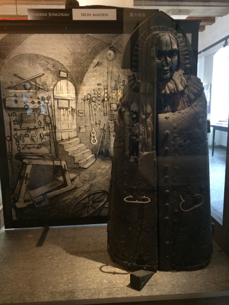 An Iron Maiden at the Medieval Torture Museum