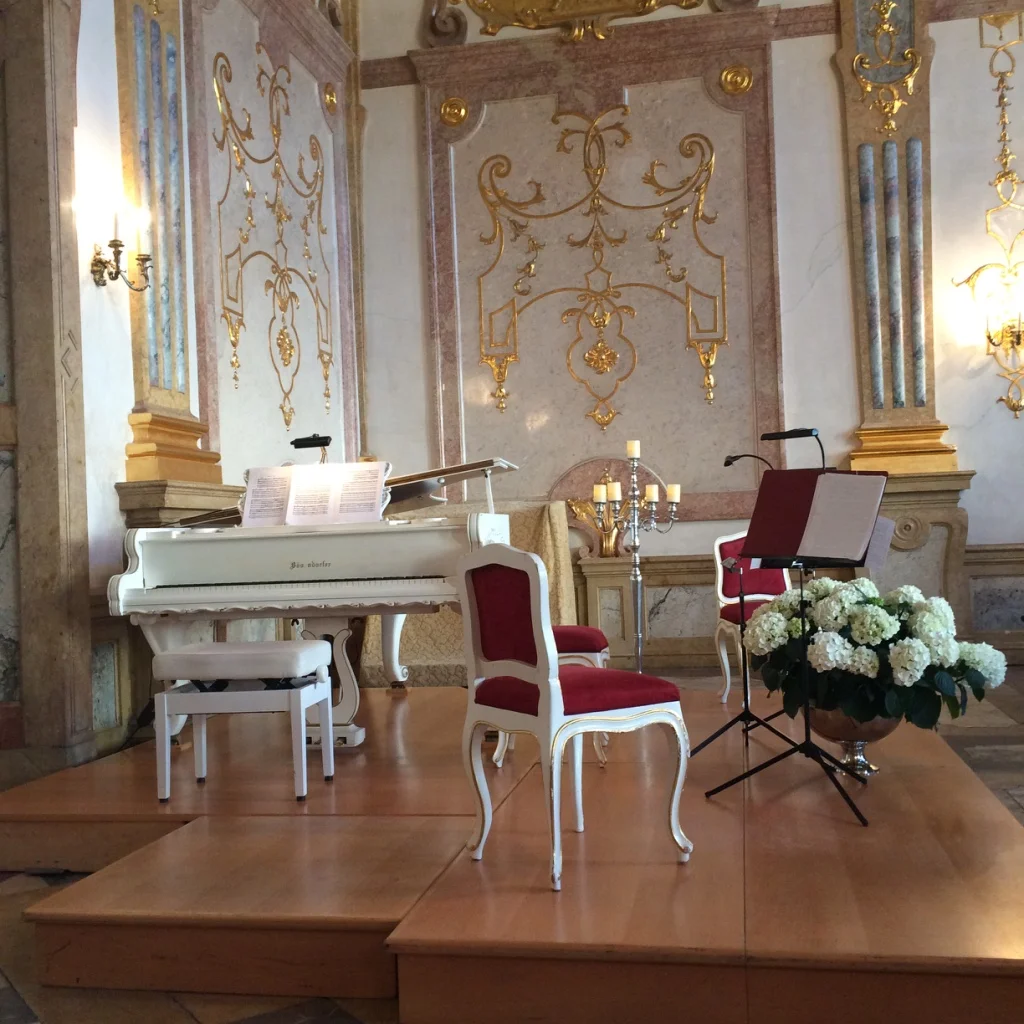 It was my goal to see as much live music as possible and I accomplished that! I saw a Motzart ensemble at the Mirabell Palace.