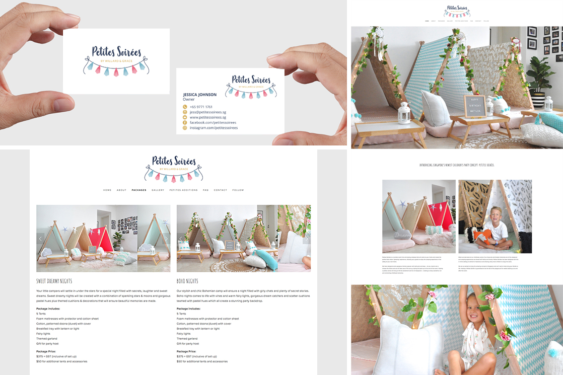 Petites Soirees Branding