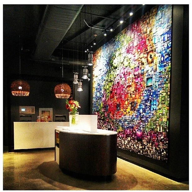 A collaborative collage created by the #JJ community for the ALT hotel Toronto.