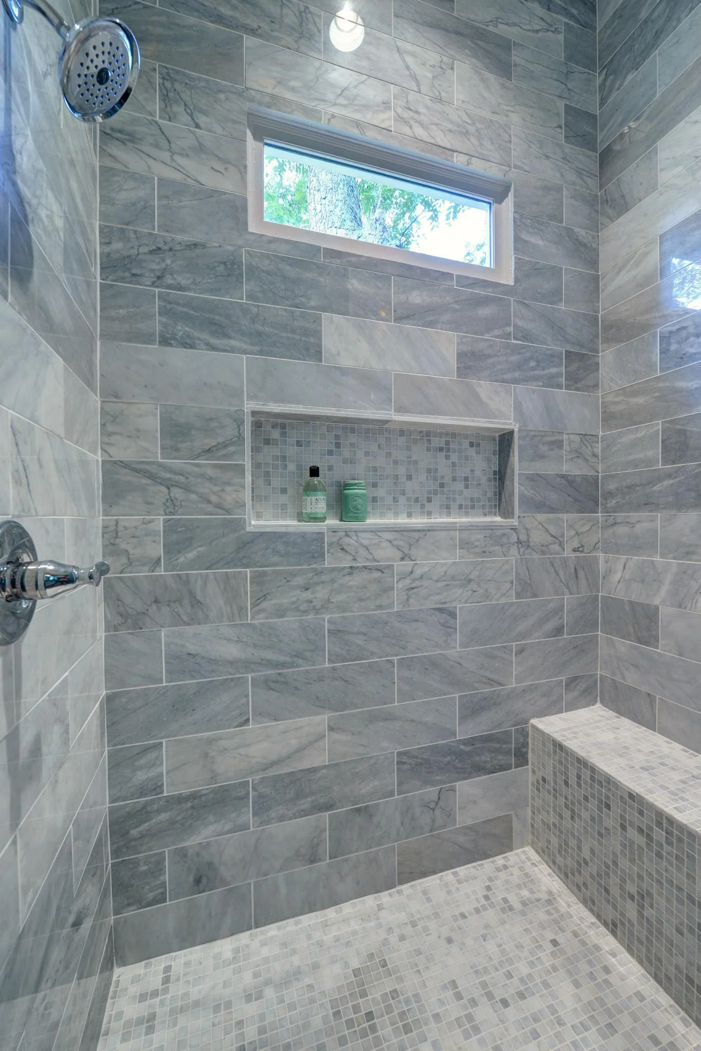 Construction by: Round Here Renovations Interior Design by: Carl Mattison Design