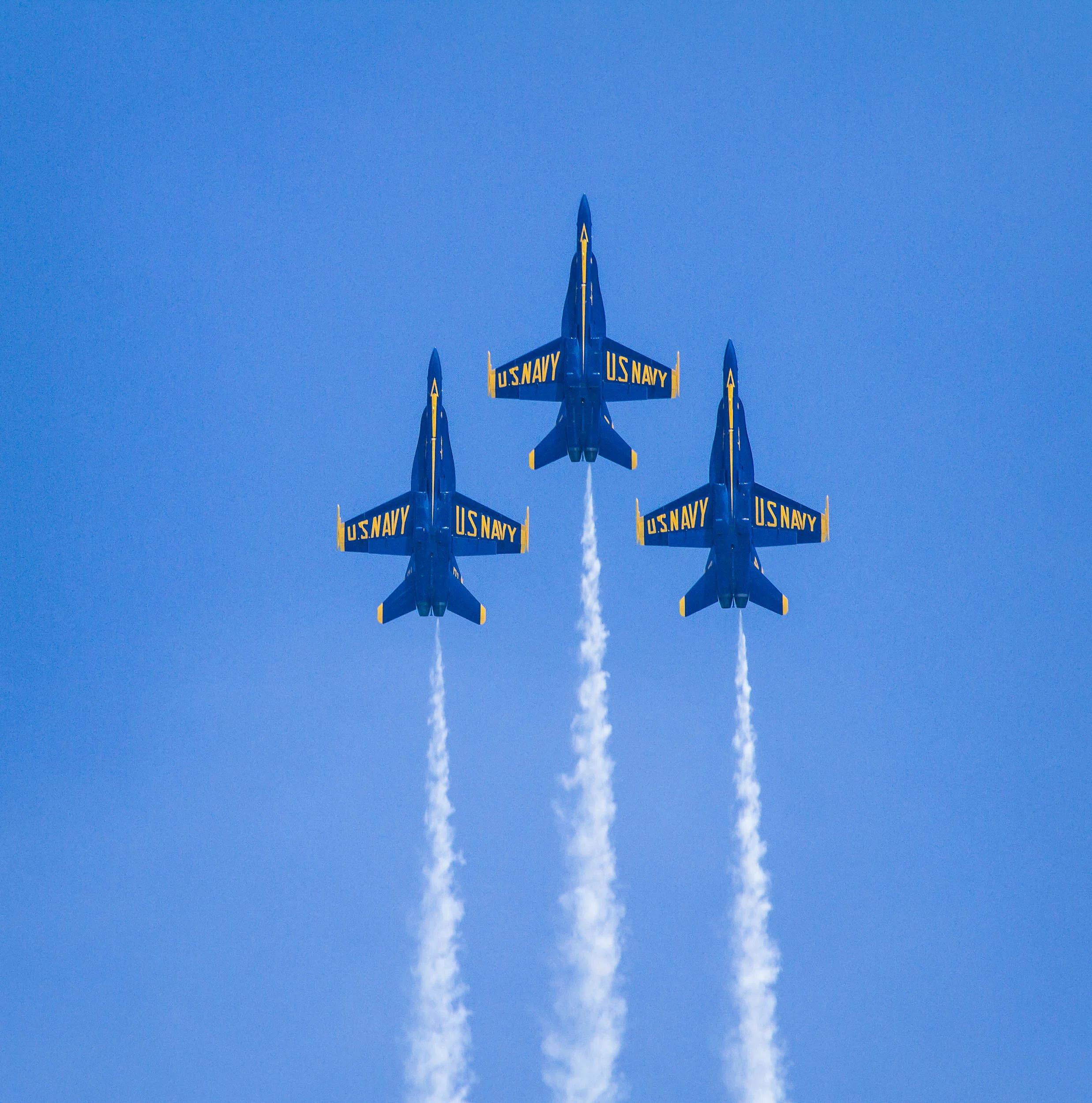 Blue Angels Moving Up