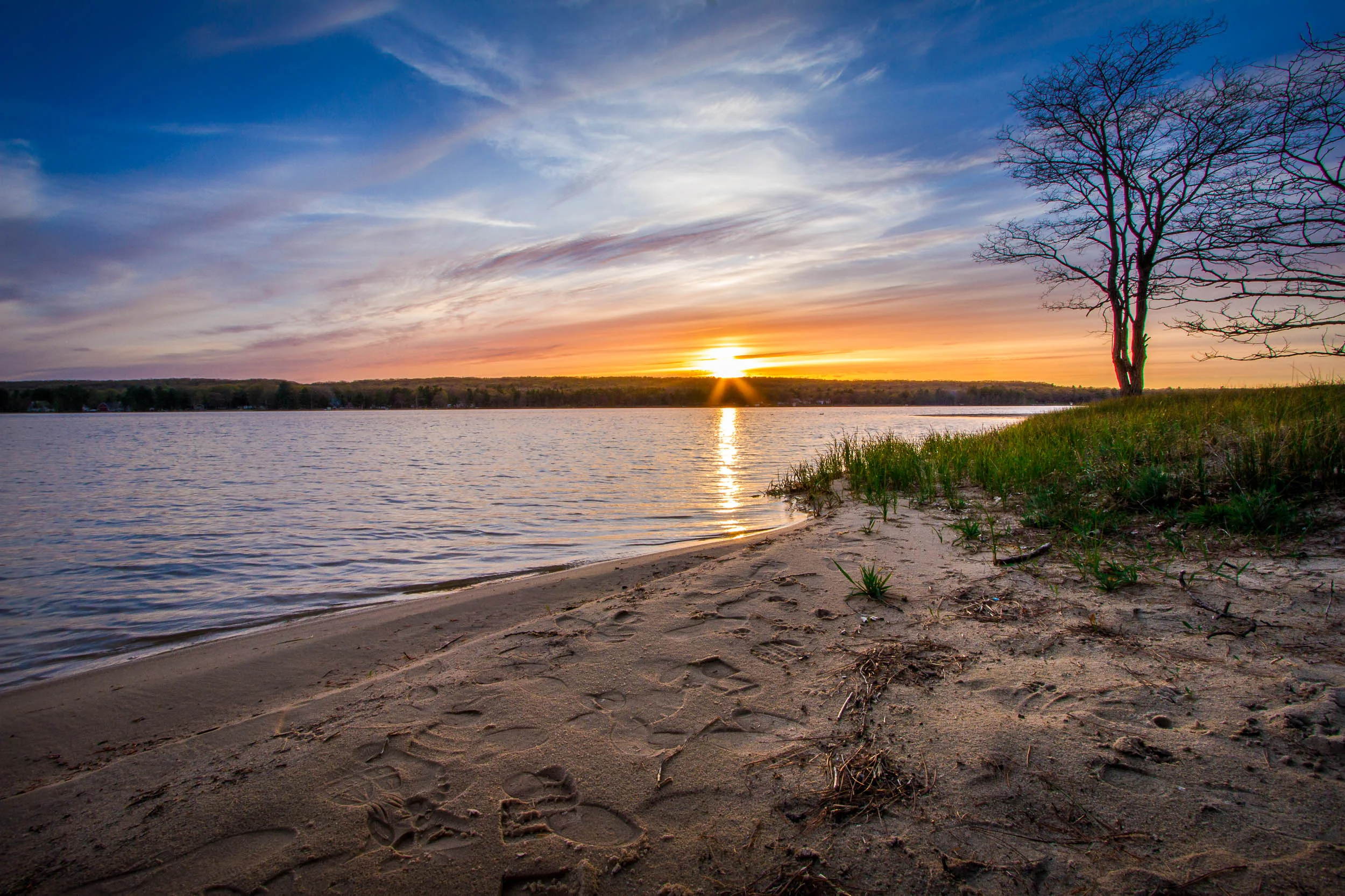 Sunset on Otsego Lake
