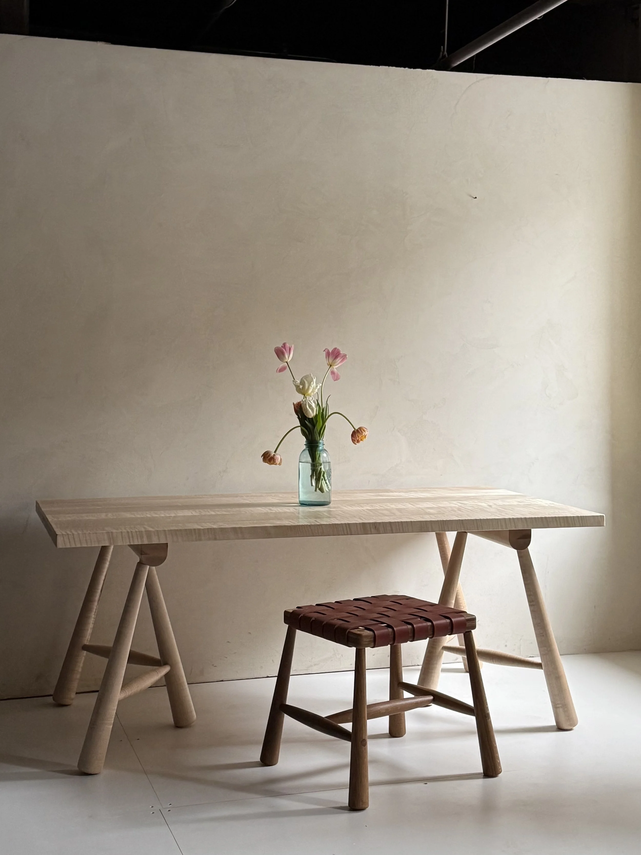 SAWHORSE DINING TABLE