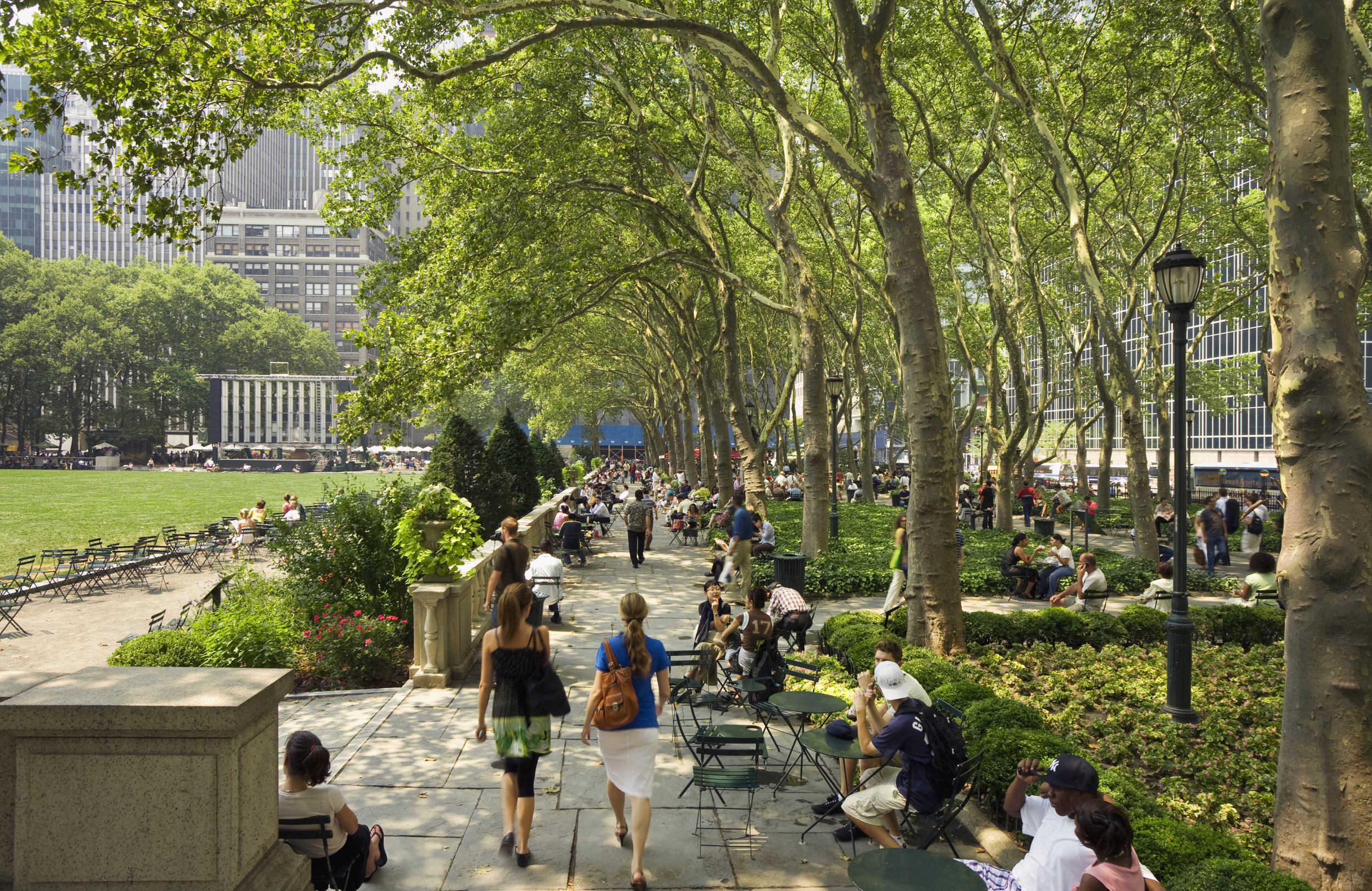 Bryant Park, New York. Photo courtesy ASLA. 