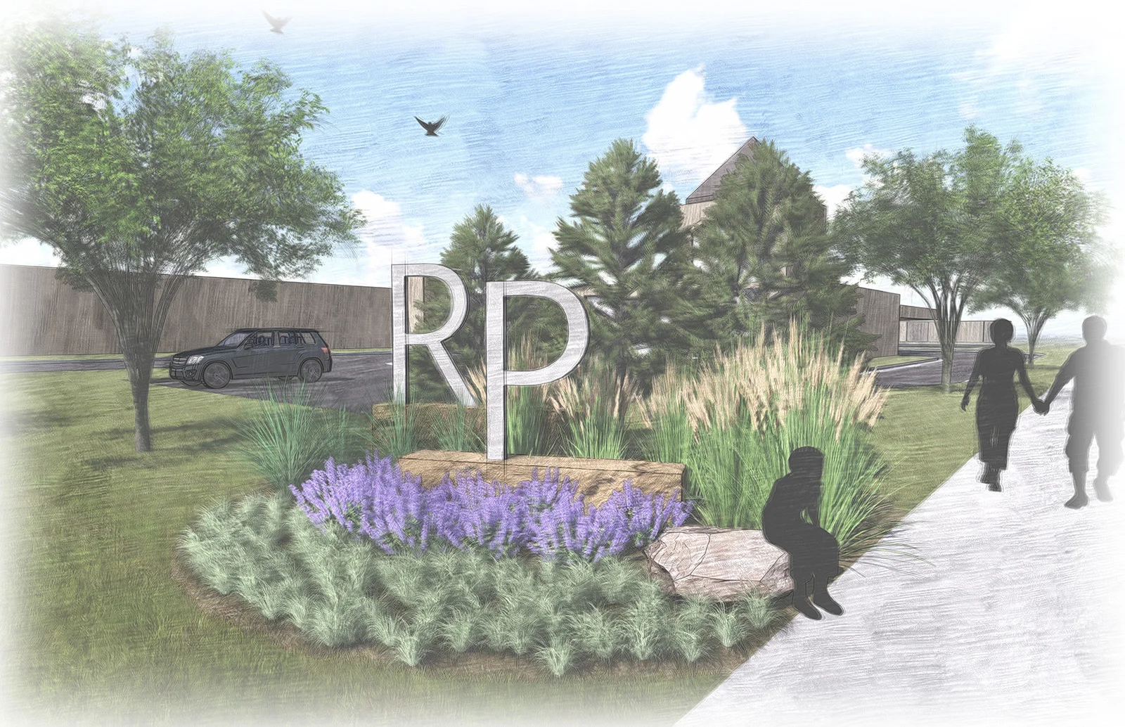 Roe Boulevard & Gateway Features — Vireo
