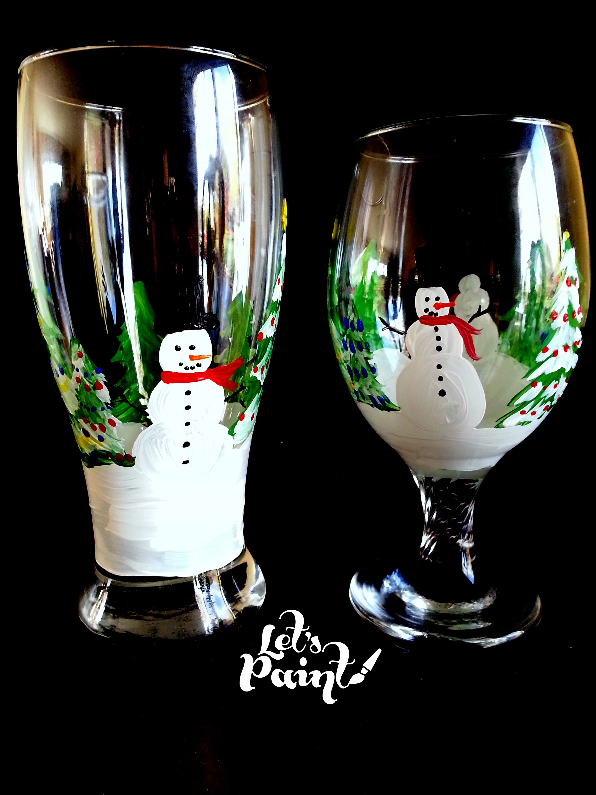 Christmas Glasses
