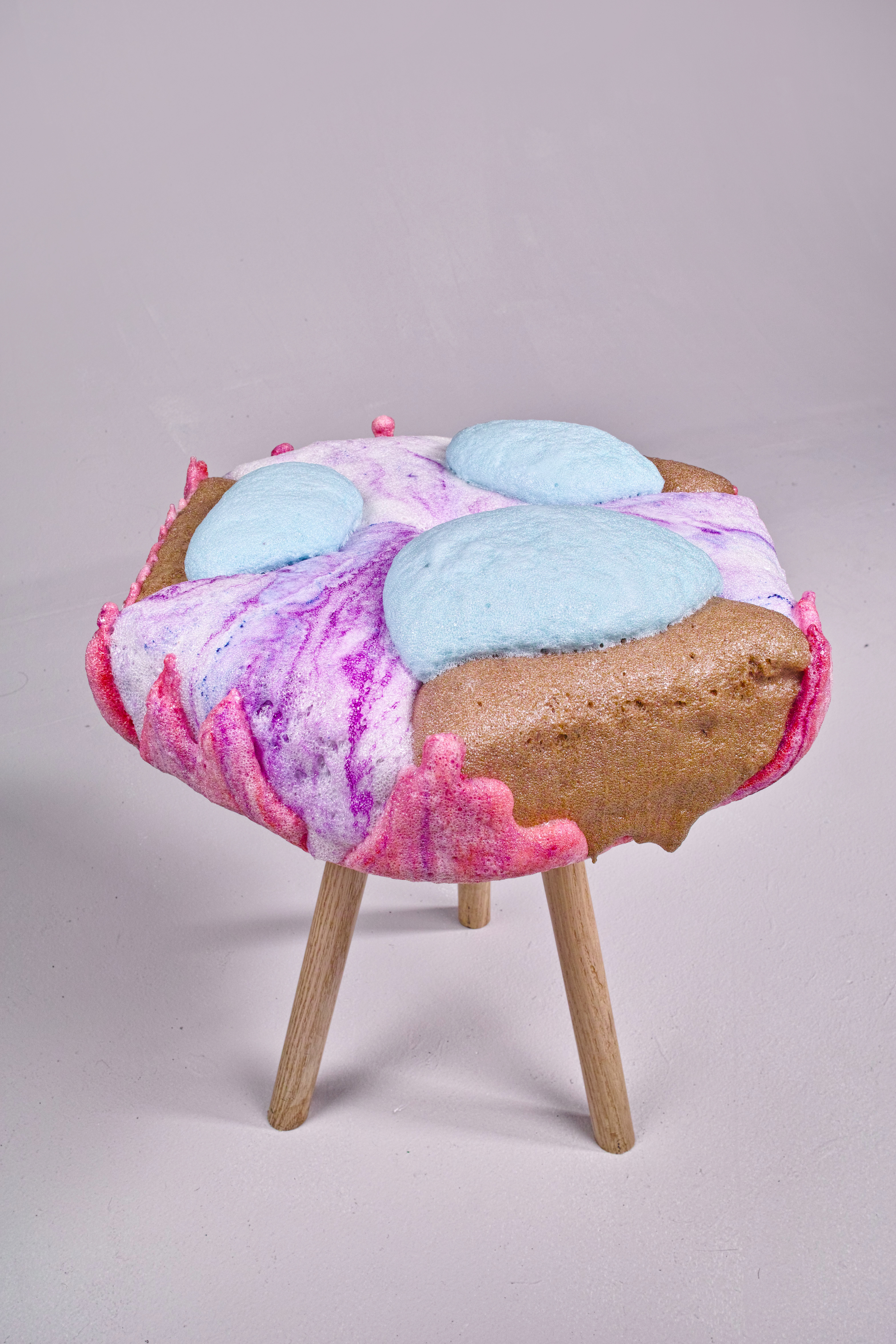 Because the nature of the materials, every piece will be one of a kind just like a painting.