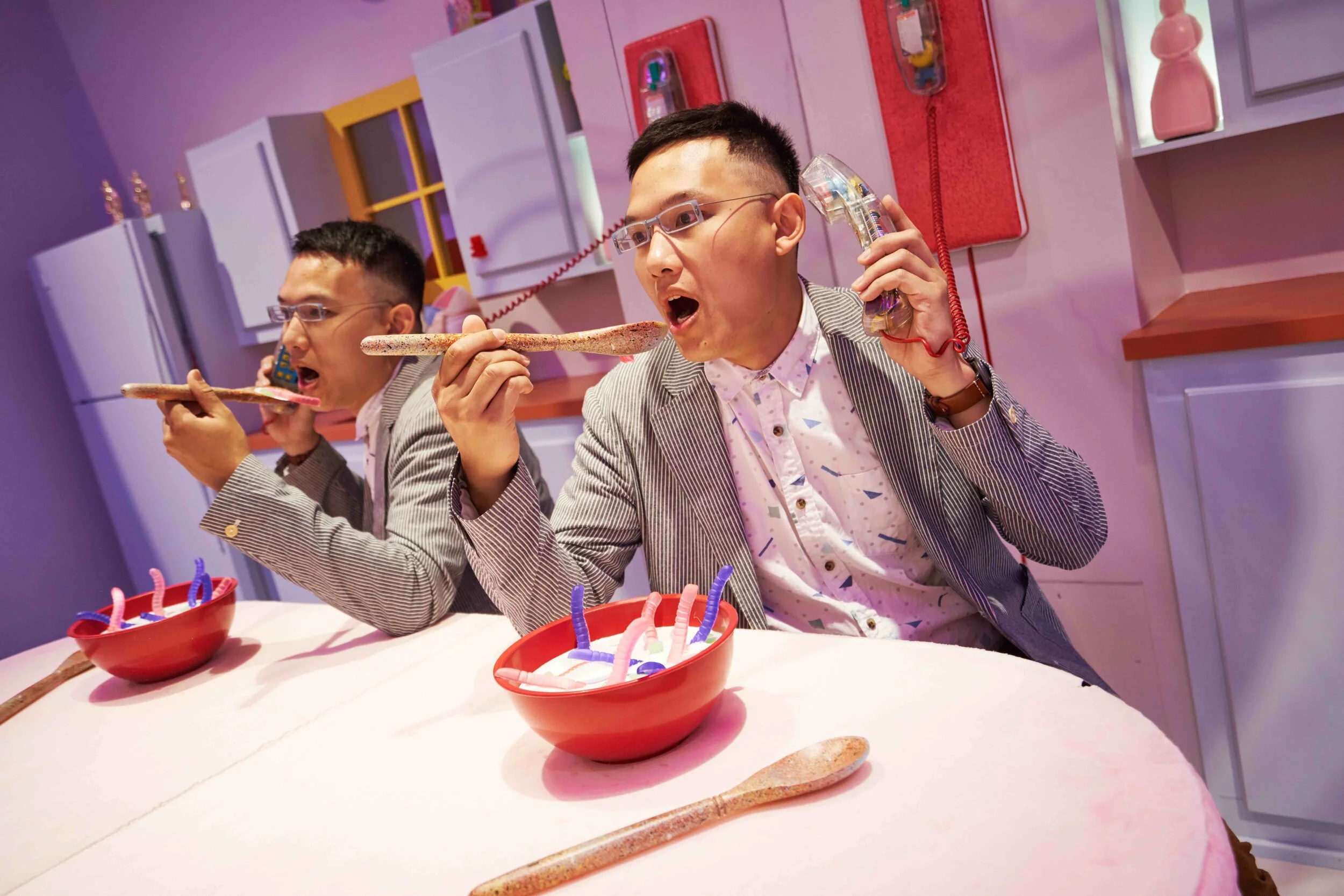  Sweet Tooth Hotel is a collective exhibition of 6 local artists and studios.  