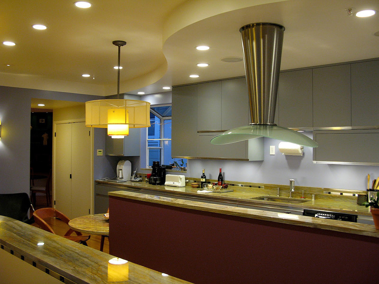 modern kitchen ceiling lighting designs