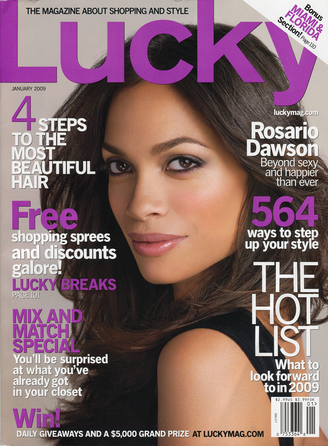 Lucky Magazine January 2009