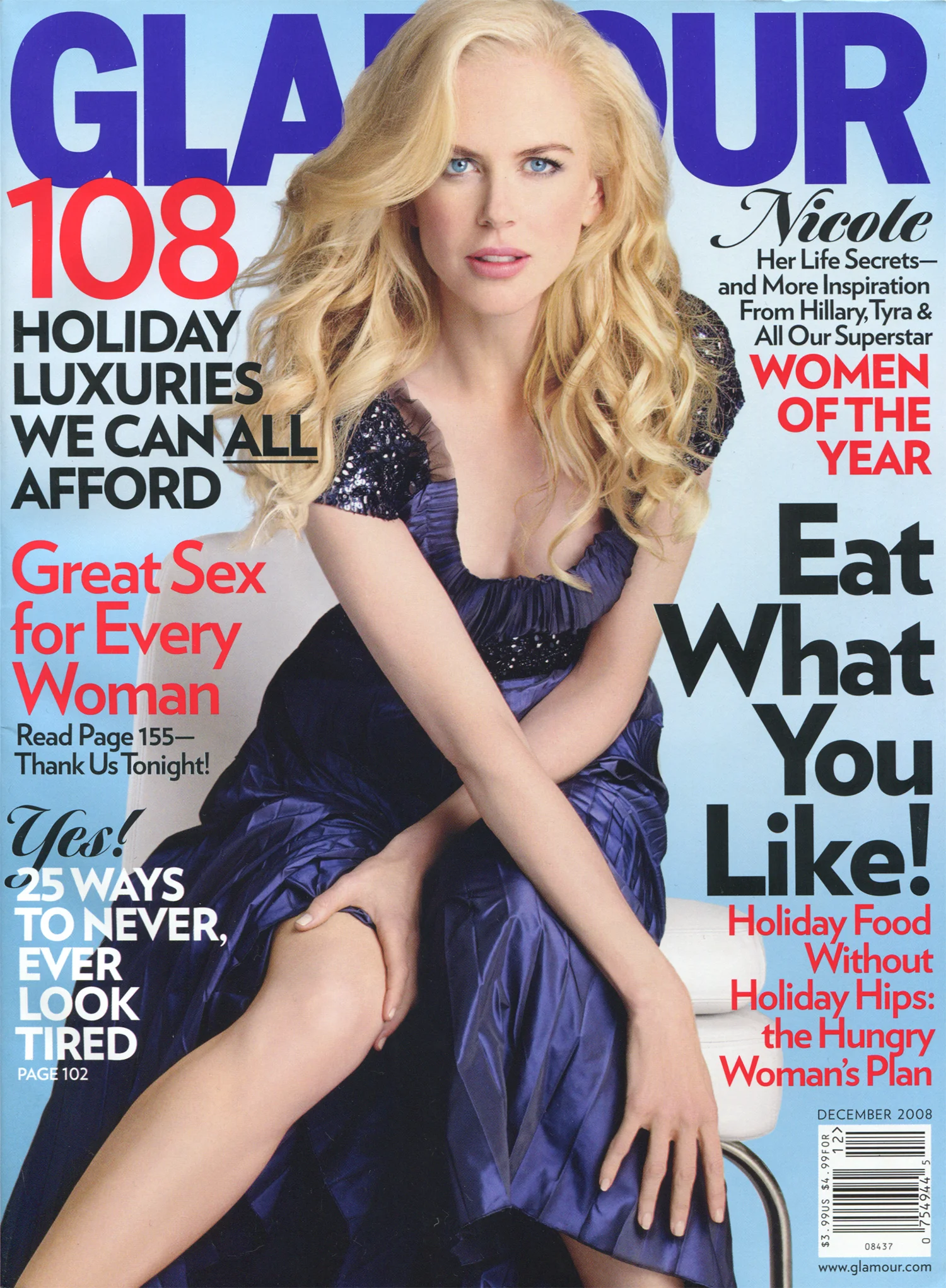 Glamour Magazine December 2008