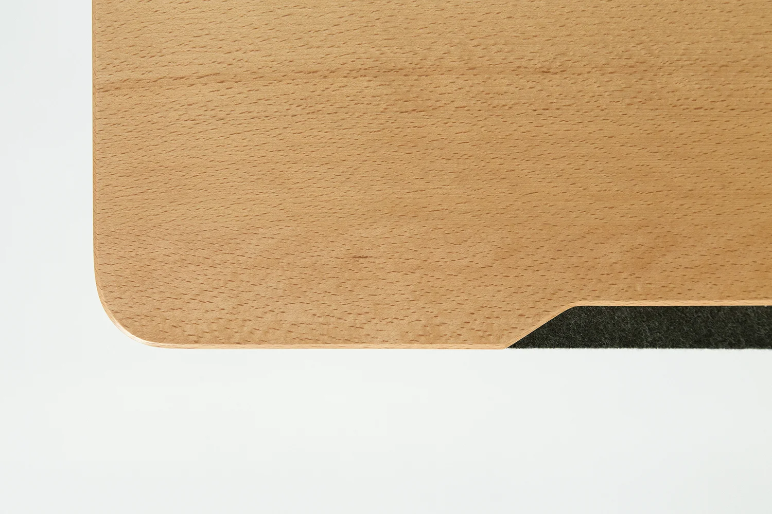 Wynd Writing Desk in European Beech with Thin Drawer Flap