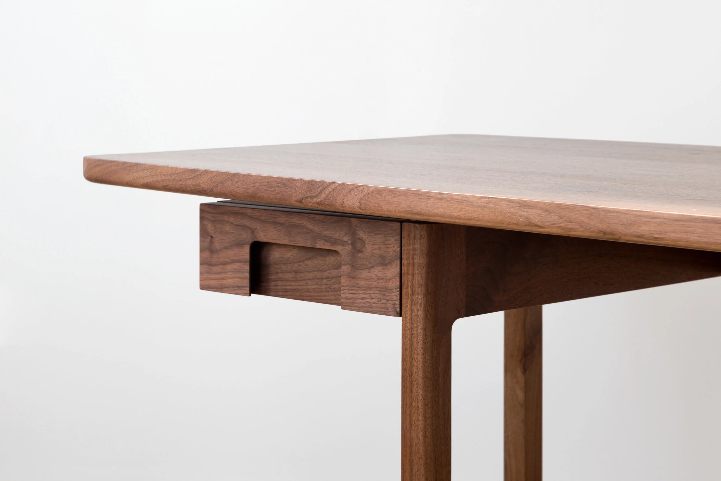 Asa Captains Desk in Walnut by Piet Houtenbos