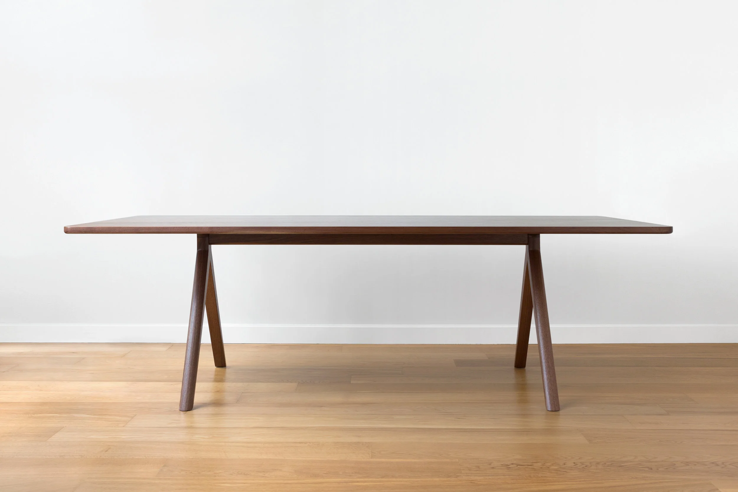 Silicon Summit Dining Table in Walnut