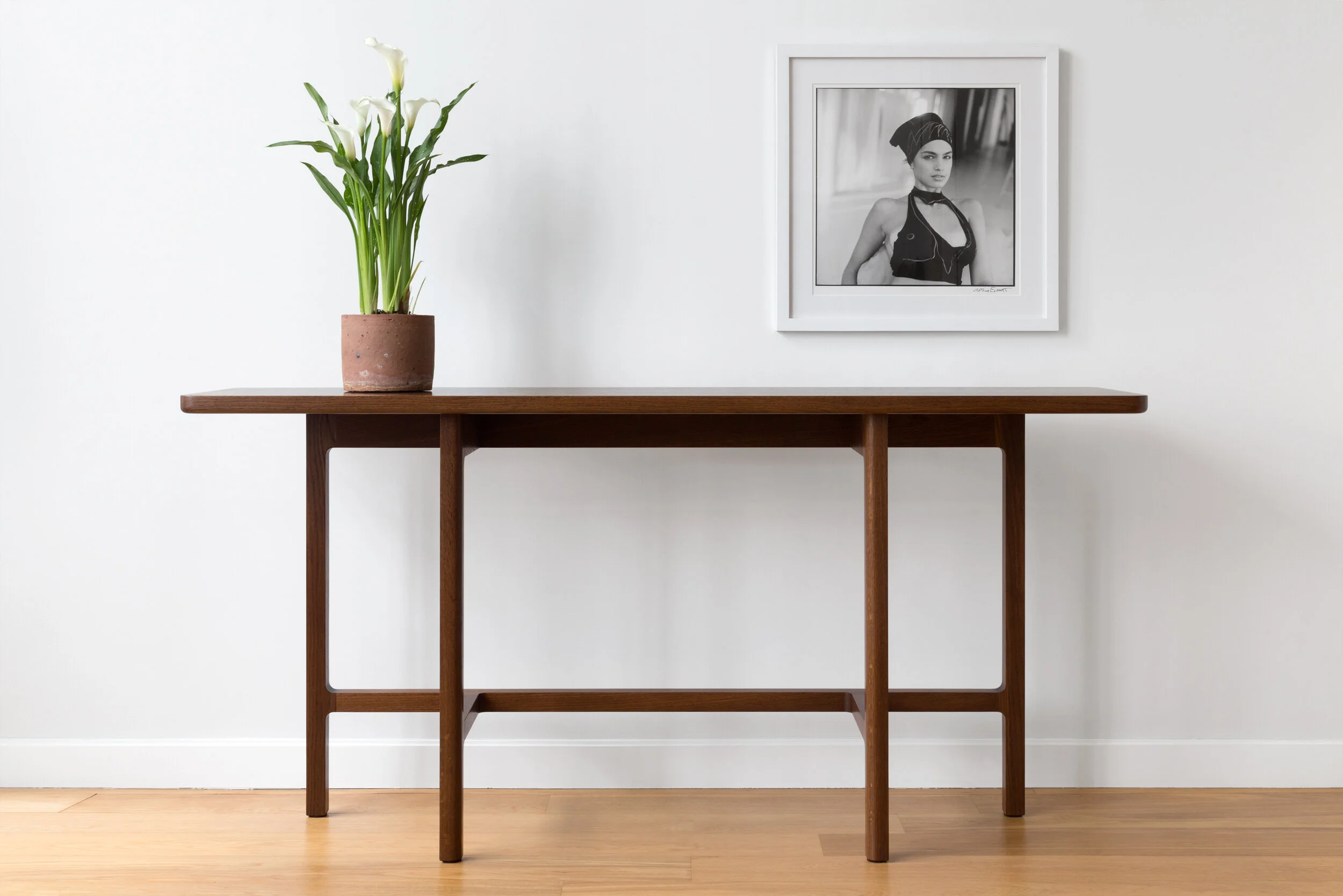 Asa Console Table in Roasted Oak