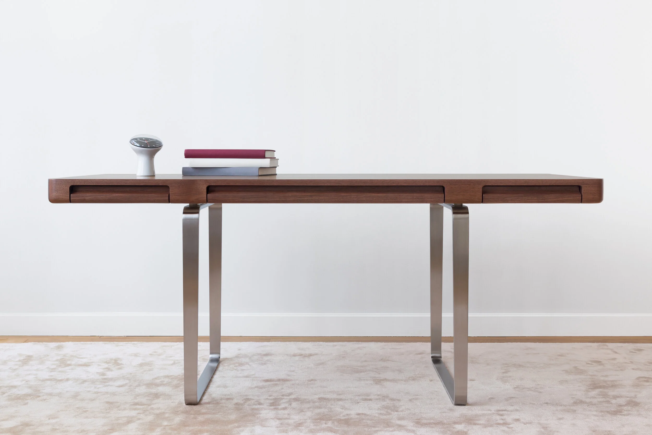 Arnon Home Office Executive Desk in Walnut