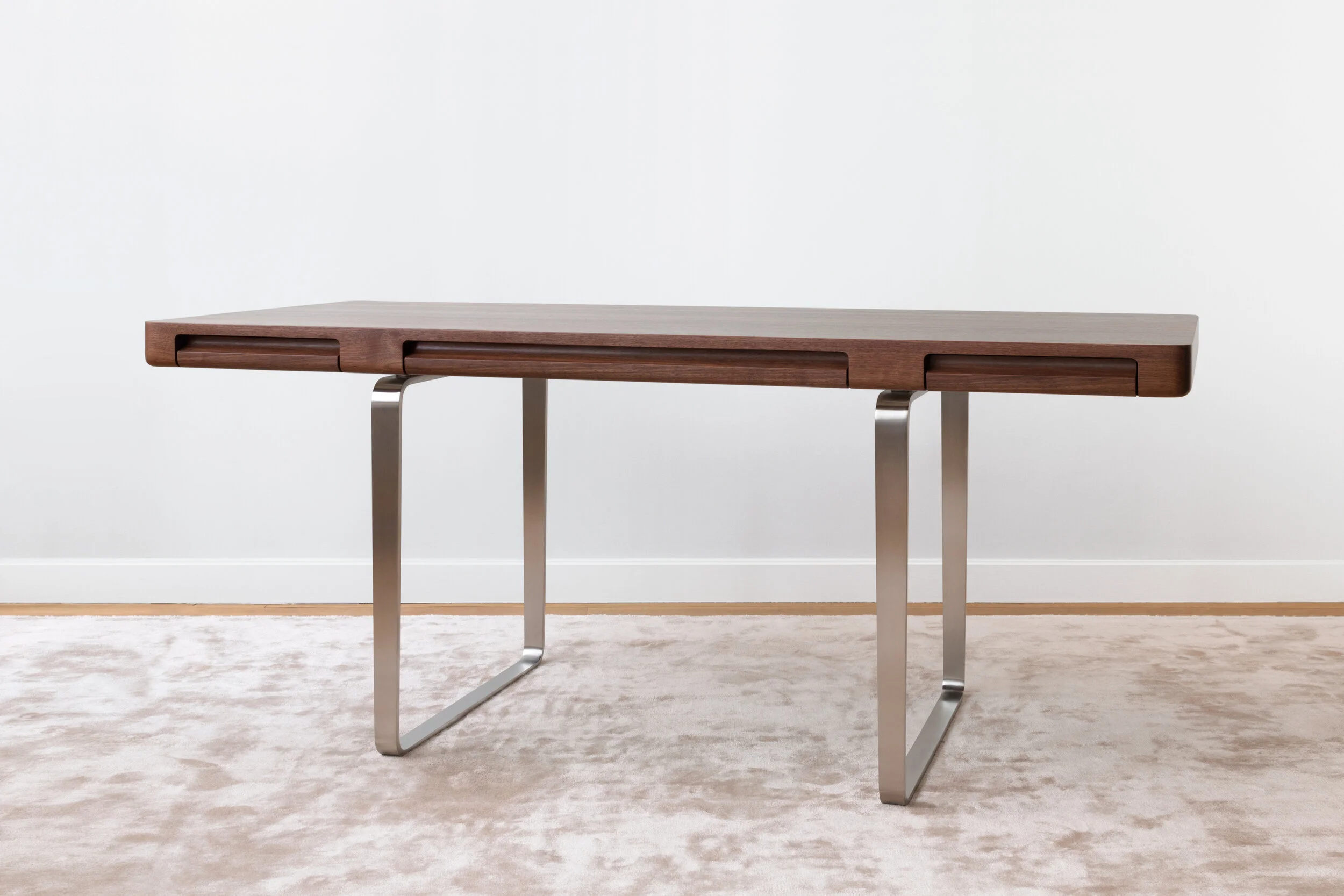 Arnon Home Office Executive Desk in Walnut