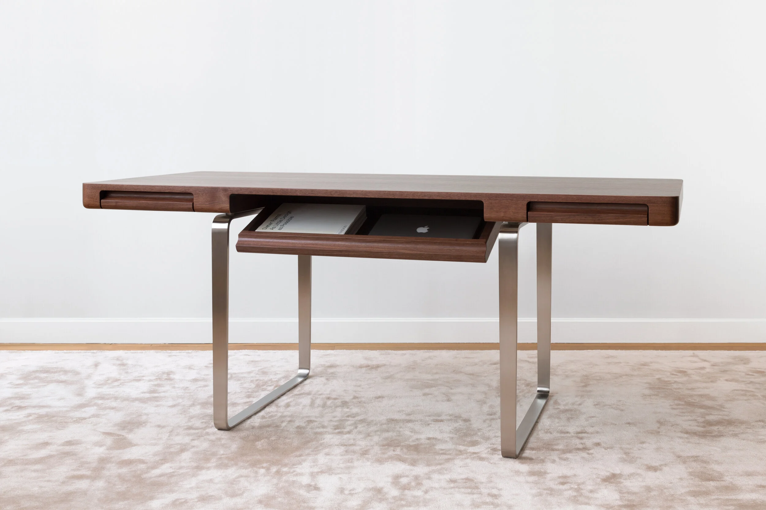 Arnon Home Office Executive Desk in Walnut