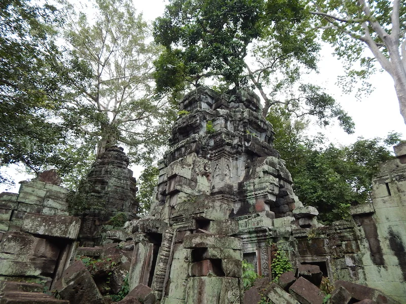 Teams from all over the world have spent the past 100 years restoring parts of the temple buildings, so despite the authentic appearance this structure actually had a bit of a facelift in the '70s.