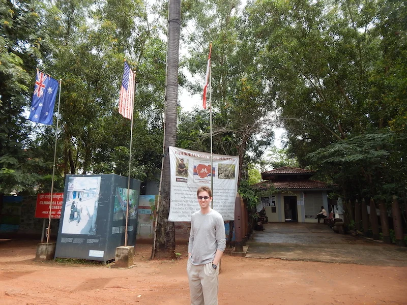 During the war soldiers placed millions of landlines throughout Cambodia, most of which were never detonated or removed and remain waiting for unsuspecting civilians (these days, usually remote villagers and farmers). CNN has sponsored a museum dedicated to the awareness of landmines/other unexploded ordinance and active removal campaigns