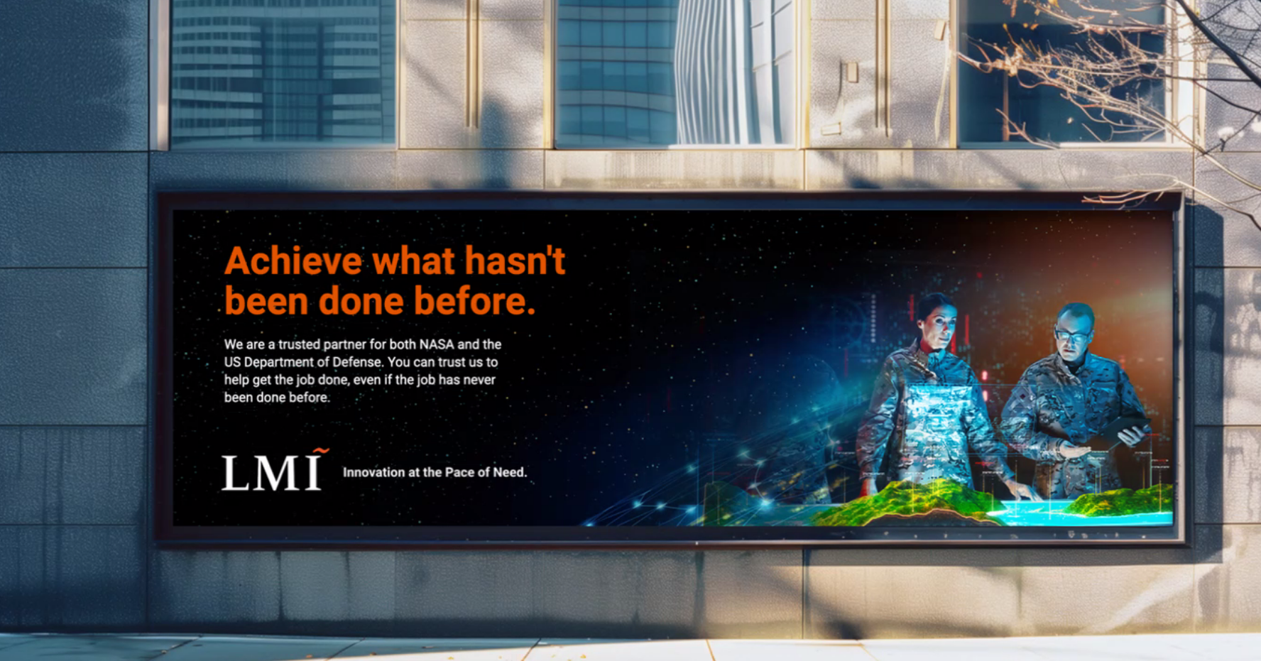 Out of Home Digital Signage Campaign