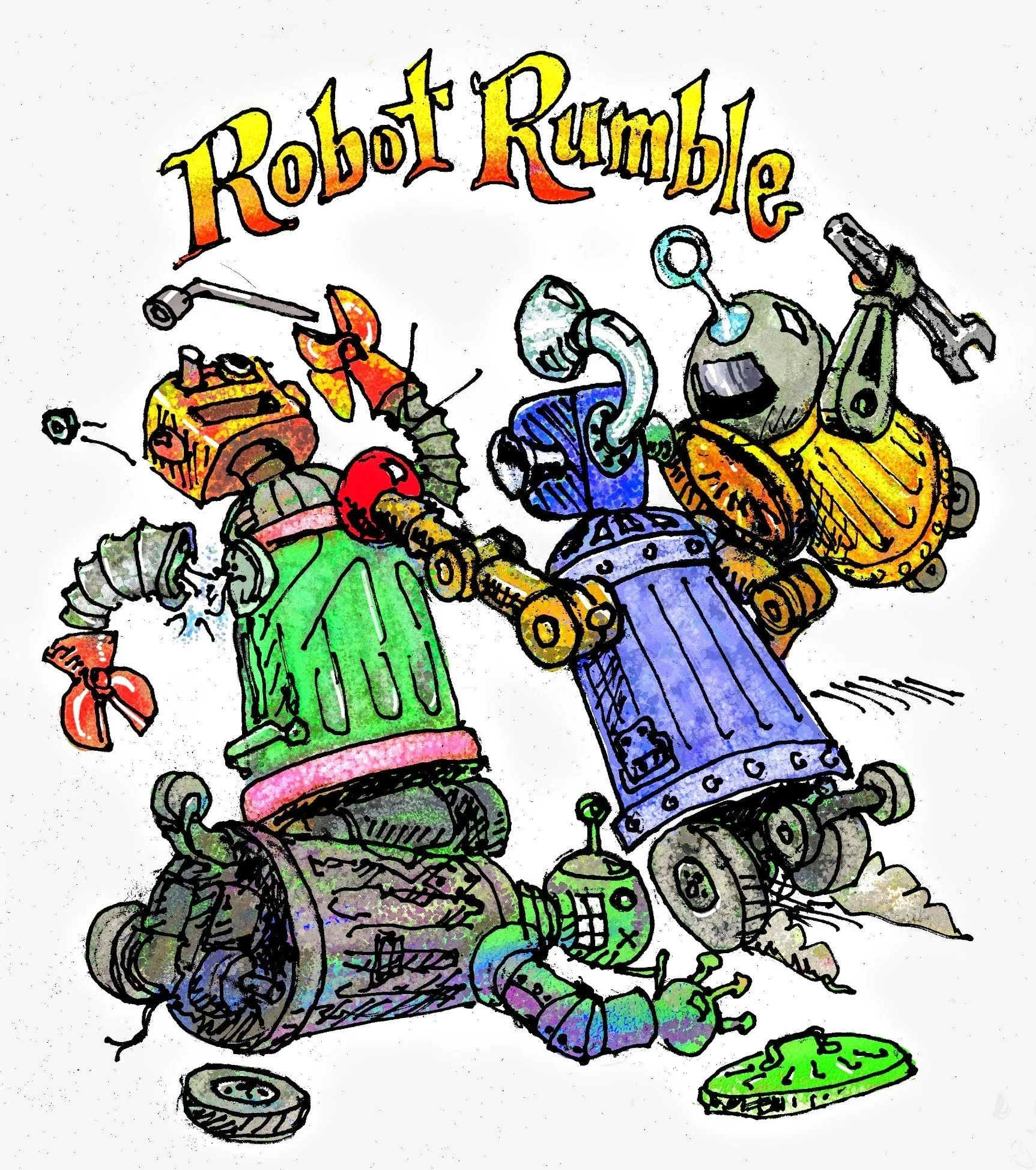 Robot Rumble Motor Robot Rumble — Obtainium Works