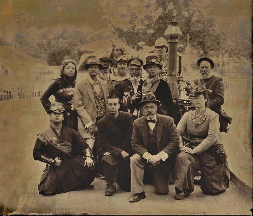 Time travelers from the 1890's, or Maker Faire 2015?