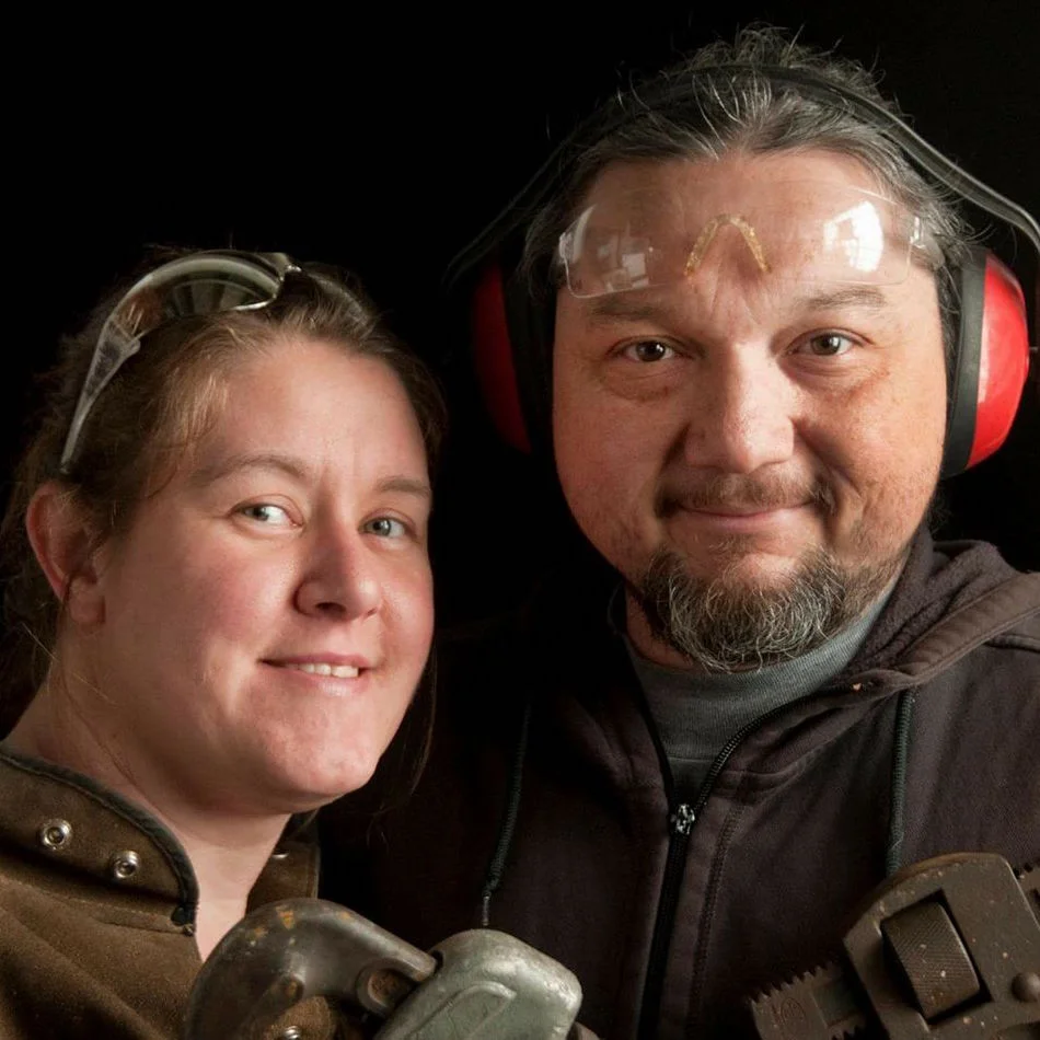Beth is our newest Track Banshee and Wrench Mistress. She is fluent in woodworking and mechanical things. Cris is a rough and ready sailor who has traveled the Seven Seas!