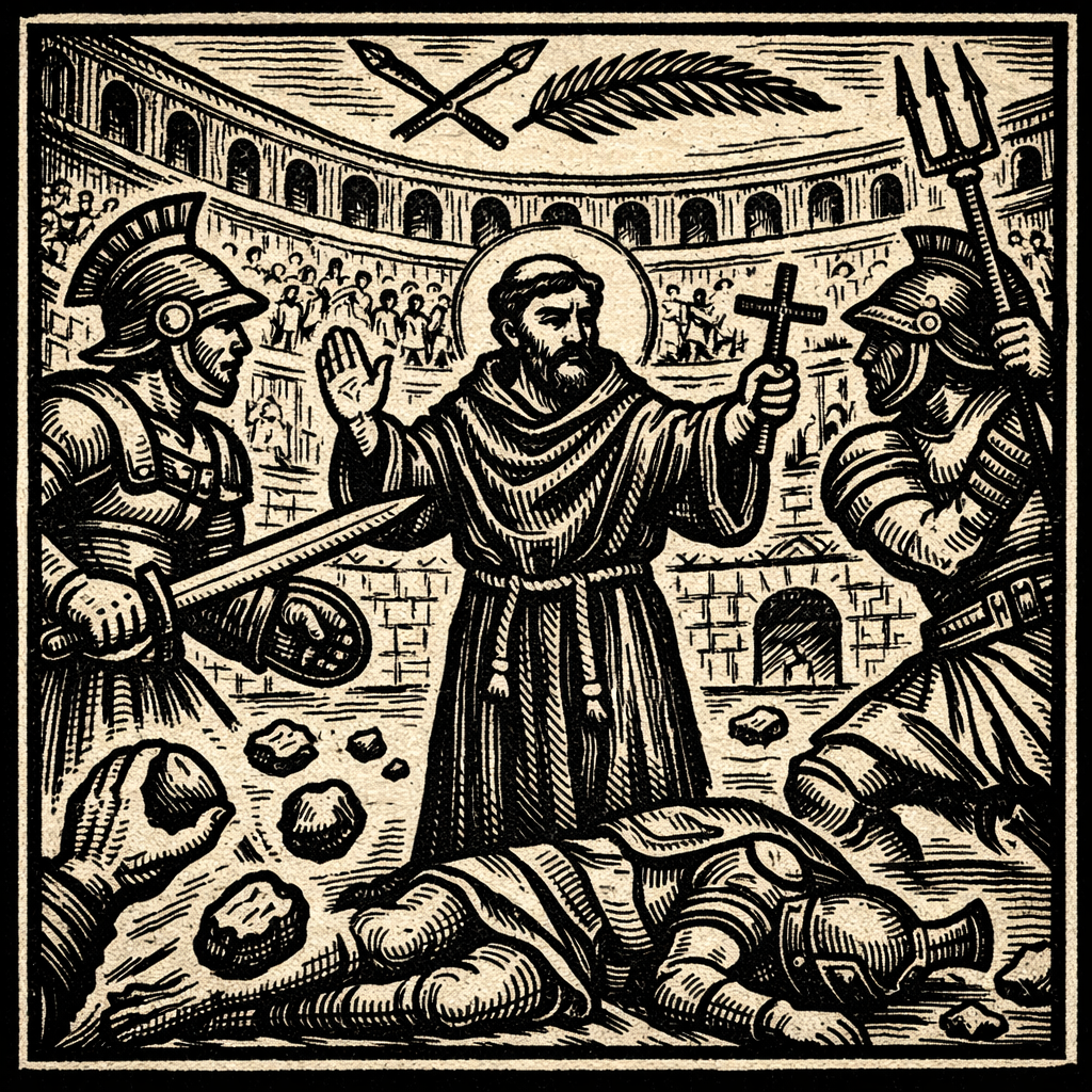 The Martyrdom of Telemachus