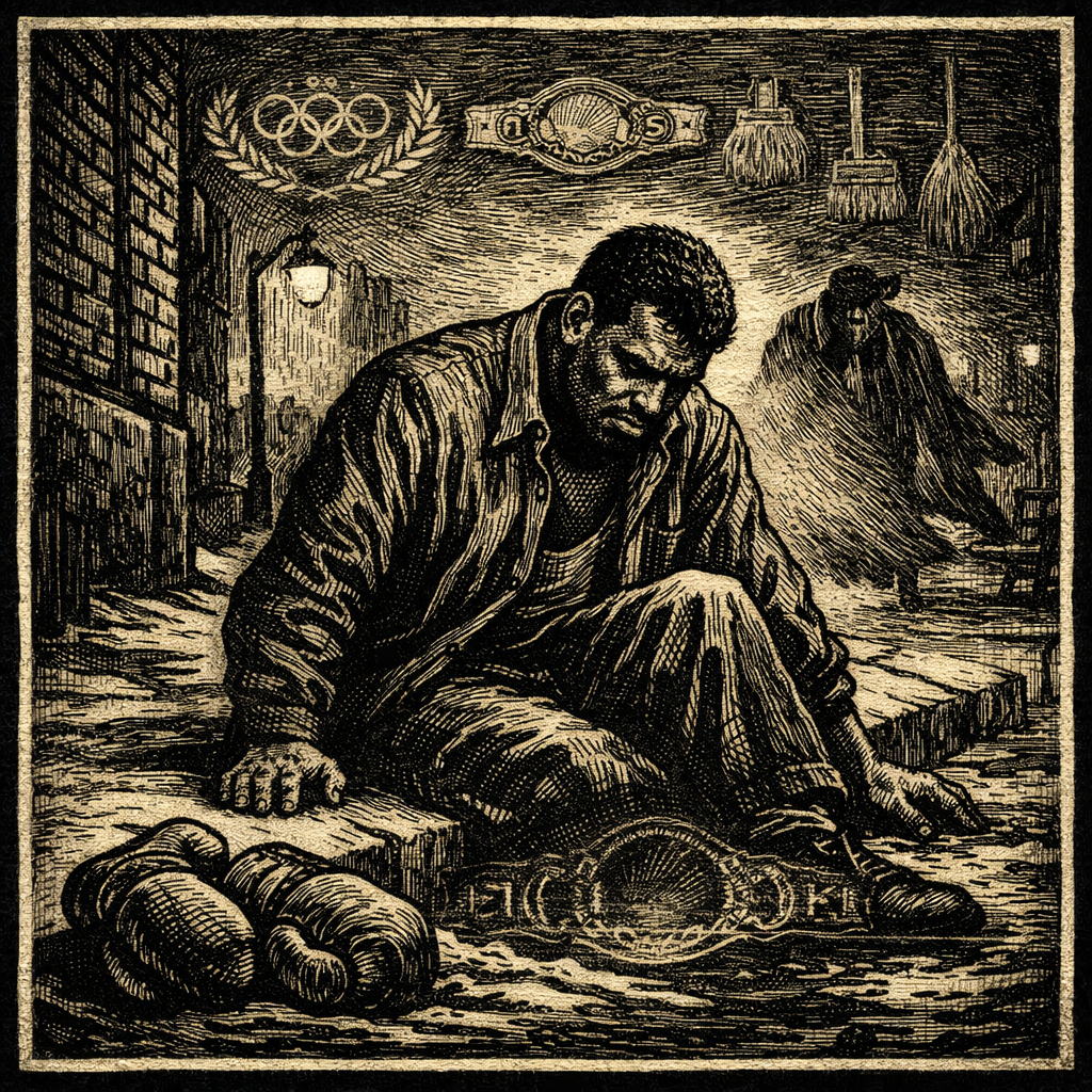 Leon Spinks is Mugged