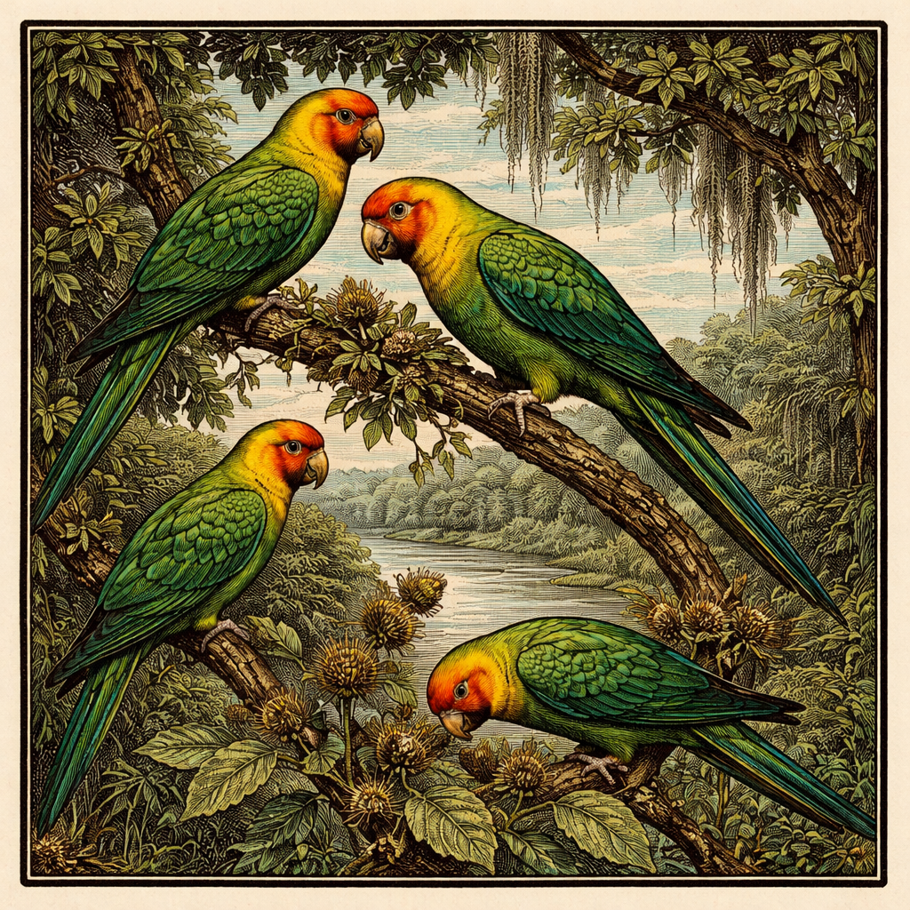 The Last Carolina Parakeet