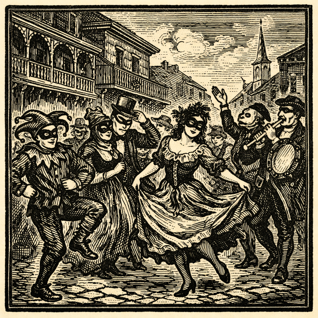 The First New Orleans Mardi Gras