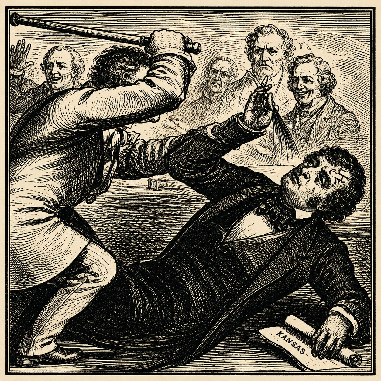 Caned in the Senate