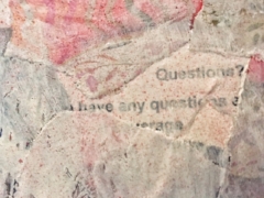 Detail -- insurance bill. Do I have questions about my health?