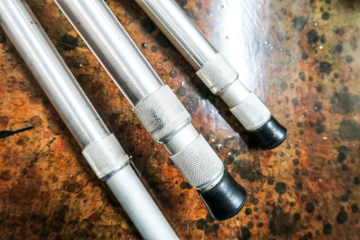 These were similar legs to my first tripod..I'll NEVER get this kind again!