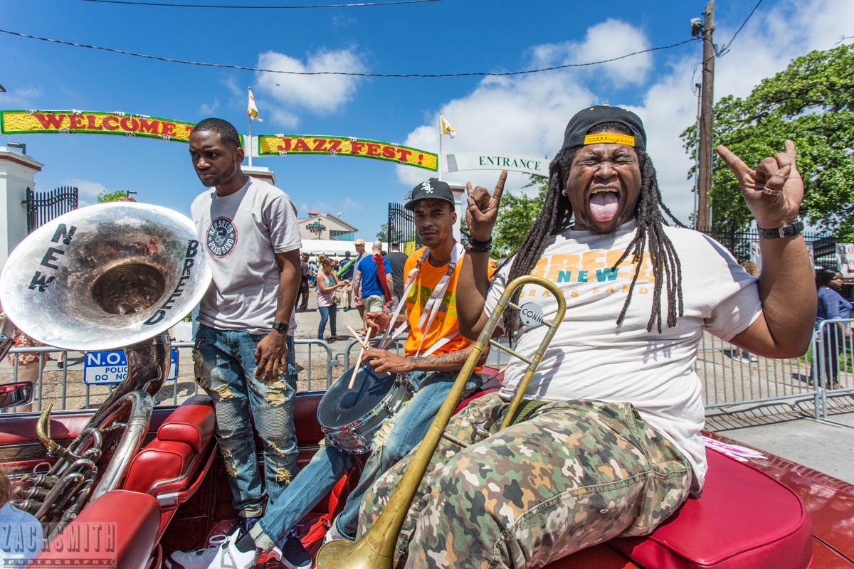 I shot New Breed Brass Band for LYFT and Trombone Shorty Present: Jazz on Demand 2016