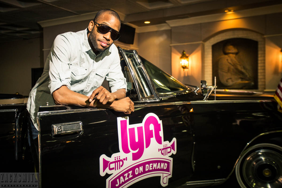 Trombone Shorty for LYFT and Trombone Shorty Present: Jazz on Demand , photo Zack Smith