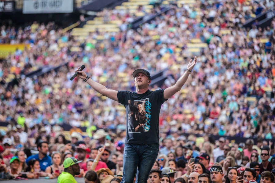 Zack Smith Photography Baton Rouge Bayou Country Superfest 2016 Singer Performer Crowds People Fans