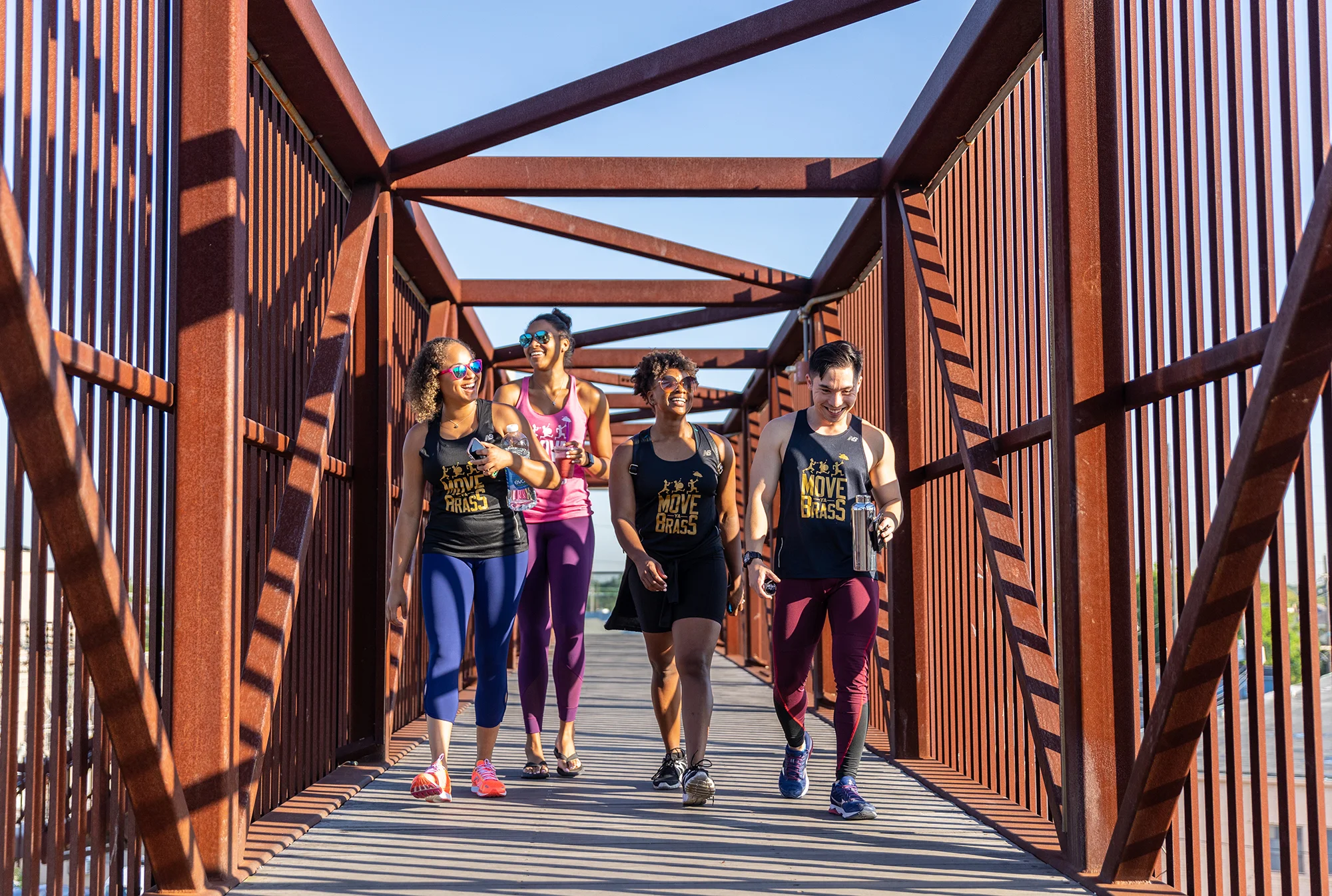 Crescent Park Fitness Shoot with Move Ya Brass, 2018
