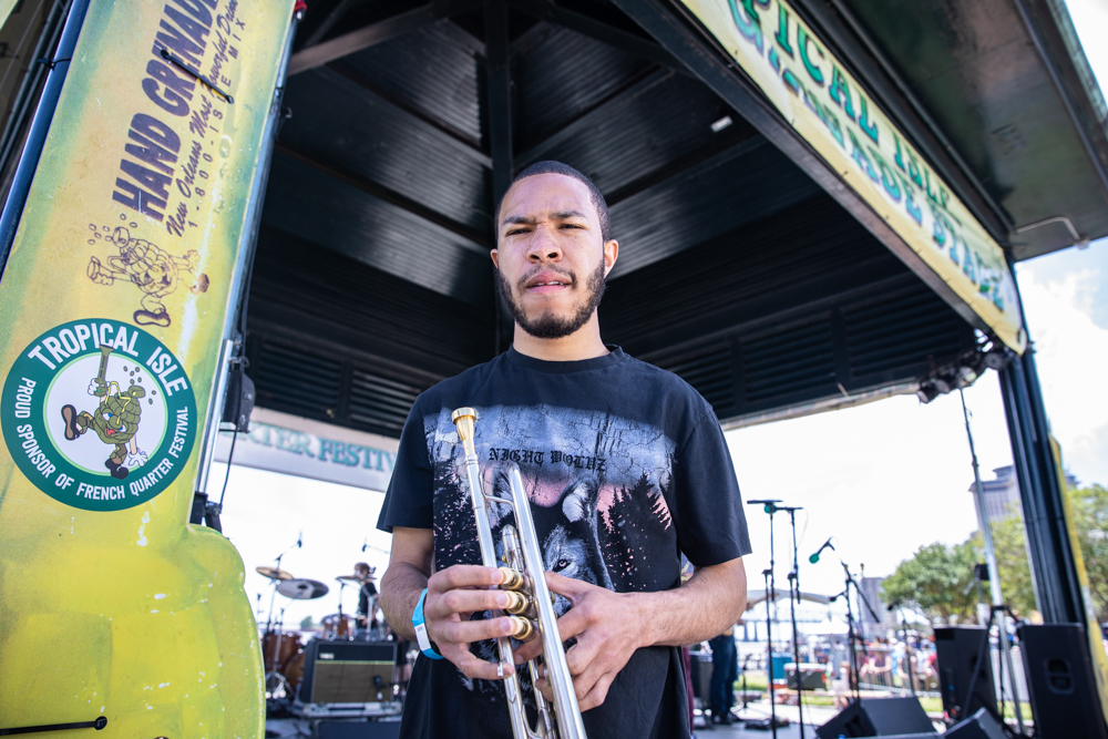 Glenn Hall Jr and Lil Glenn and Backatown opened up the Tropical Isle stage on Thursday. This was also my 10th year photographing this talented soul!