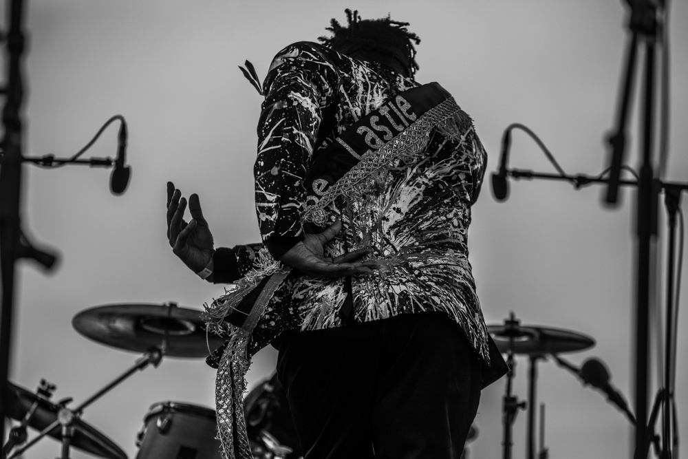 Torrence Taylor dances at Joe Lasties’ set, giving bow to a beautiful soul and crushing drummer! ©Zack Smith Photography