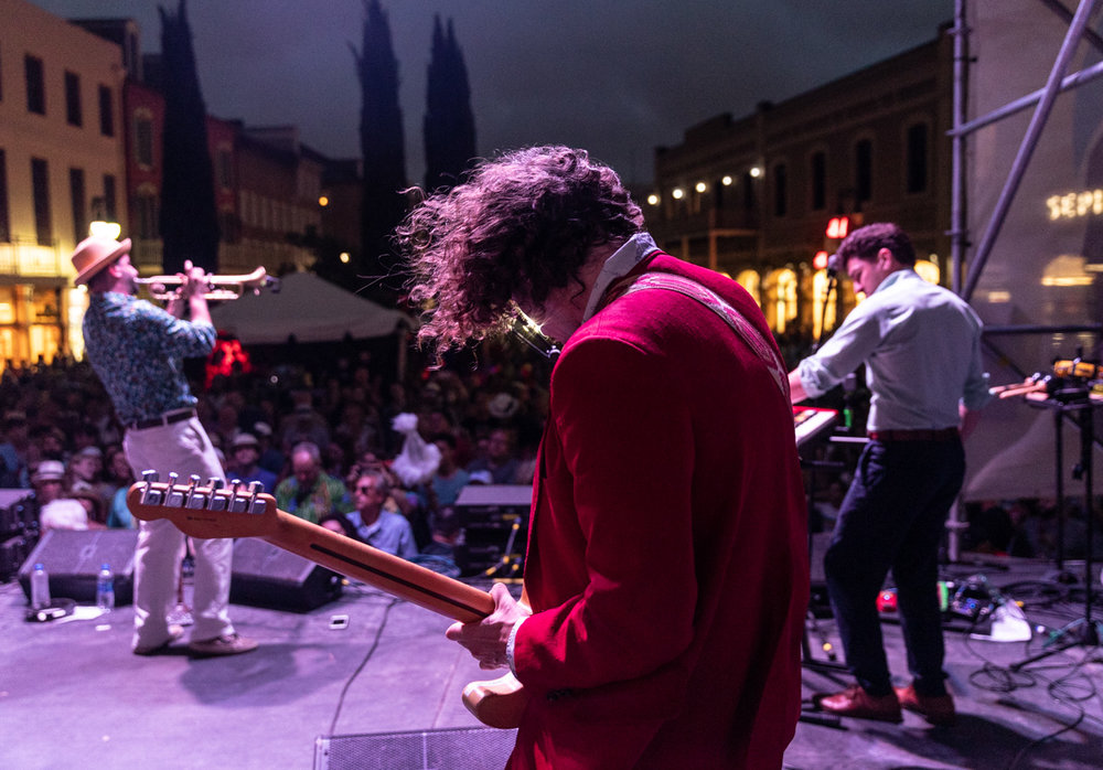 Flow Tribe close out Saturday night’s festival at the Chevron Stage. ©Zack Smith Photography
