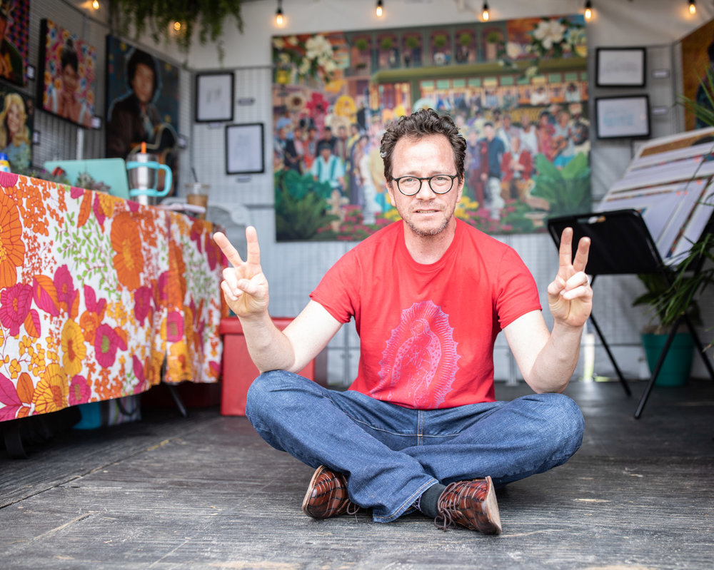 2019 Jazz Fest Poster artist, Scott Guion