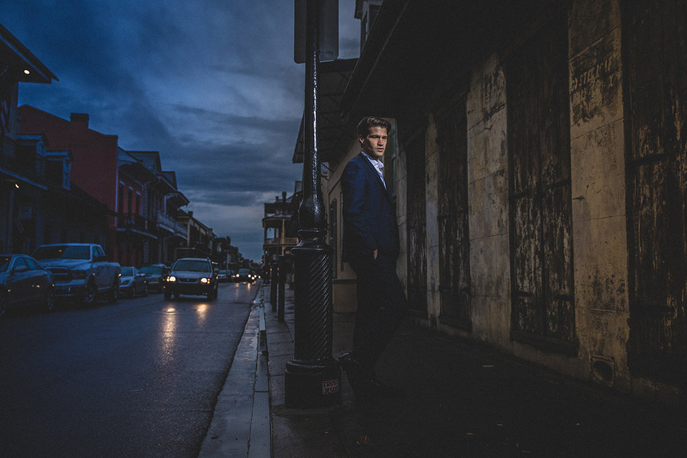 James Martin photographed in the French Quarter. ©Zack Smith Photography 2019